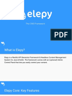 Elepy Presentation