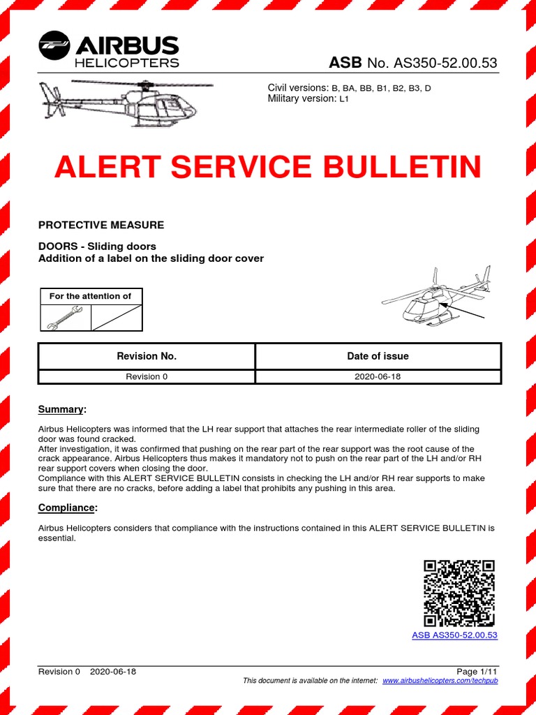 Asb As350-52.00.53 | PDF | Aviation | Aircraft