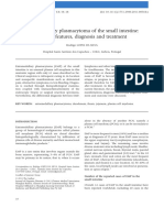 Extramedullary Plasmacytoma of The Small Intestine: Clinical Features, Diagnosis and Treatment