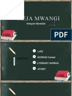Meja Mwangi
