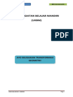 UKBM 3.5 Transformasi Geometri PDF