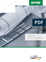 Timber Construction: Connection Design According To Nzs 3603 Using Spax Screws