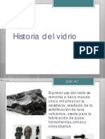 Capitulo 1P - Historia Del Vidrio