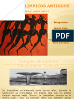 Diapositivas Juegos Olimpicos Antiguos
