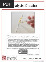 Urinalysis Dipstick PDF