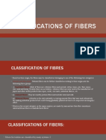 Fibers and Its Classifications