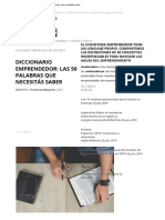 Diccionario Emprendedor - Las 50 Palabras Que Necesitás Saber - PDF Versión 1 PDF