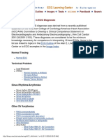 ACC/AHA Clinical Competence in ECG Diagnoses: Normal Tracing