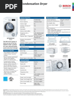 24" Compact Condensation Dryer: 500 Series - WTG86401UC