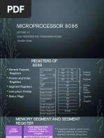 8086 Registers and Addressing Modes