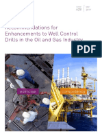 Recommendations For Enhancements To Well Control Drills in The Oil and Gas Industry
