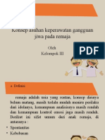 Konsep Asuhan Keperawatan Gangguan Jiwa Pada Remaja