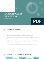 Impact of Nafta On Labour Wages in Mexico