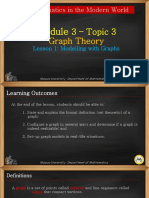 Module 3 Topic 3 Lesson 1 Modelling With Graphs