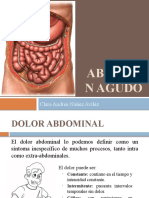 Dolor Abdominal y Abdomen Agudo - Super Seminario III