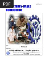 Competency-Based Curriculum (TESDA-OP-CO-01-F11) Bread and Pastry