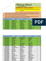 Eligibility List Pre School2019 20