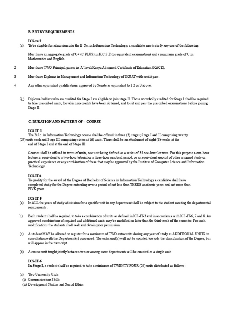 BSC IT COURSE SYLLABUS | PDF | Computer Network | Databases