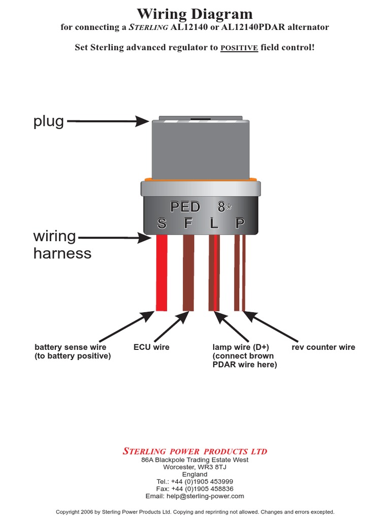 Alternator Wiring | PDF | Vehicle Technology | Mechanical Engineering