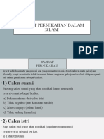 Syarat Pernikahan Dalam Islam