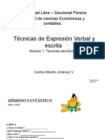 Tecnicasdeexpresinverbal