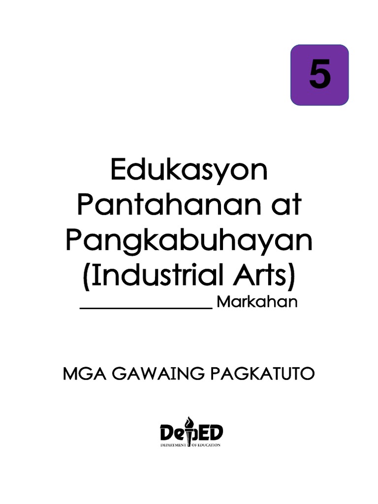 Grade 5 EPP (Industrial Arts) LAS PDF | PDF | Nature