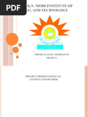 Leather Industry ppt