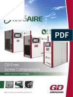 Oil-Free Screw Compressors: Water-Injected Technology