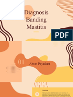 Diagnosis Banding Mastitis dan Duktus Tersumbat