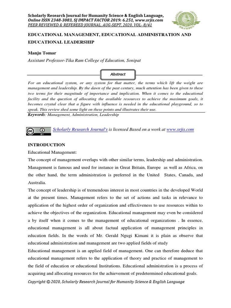Education intelligence overview