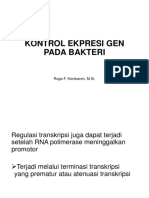 17.regulasi Ekpresi Gen Bakteri 2 PDF