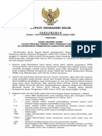 Pengumuman Bupati Indragiri Hilir Hasil Akhir Seleksi CPNS PDF