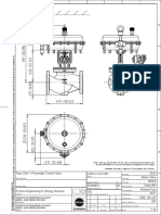 3241 L028-21-LCV-001 Type 3241-1 Pneumatic Control Valve Globe Valve 001 Raised Face Class 300 3271