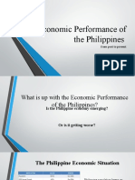 Economic Performance of The Philippines: From Past To Present