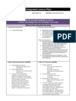 Numeracy and Ict Unit Plan