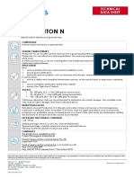 Pluxbenton N: Technical Data Sheet