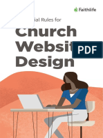 5 Essential Rules for Church Web Design - Premium Content