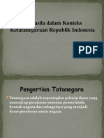Bab IV Pancasila Dalam Konteks Ketatanegaraan Republik Indonesia