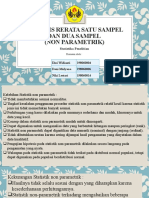 Analisis Rerata Satu Sampel Dan Dua Sampel