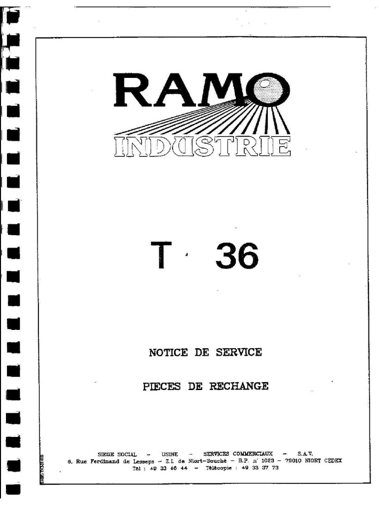 Ramo T36 Pdf