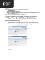 Individual Activity For Module 1 Objectives