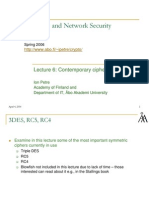 Cryptography -  lecture6