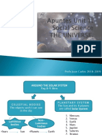 Apuntes Unit1 The Universe Social18 19 PDF