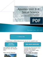 Apuntes Unit3 4 Social Landscapes 18 19 PDF