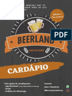 Cardápio Beerland Delivery - Abril 2020