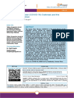 Corona Virus Disease (COVID-19) Outbreak and The Strategy For Prevention