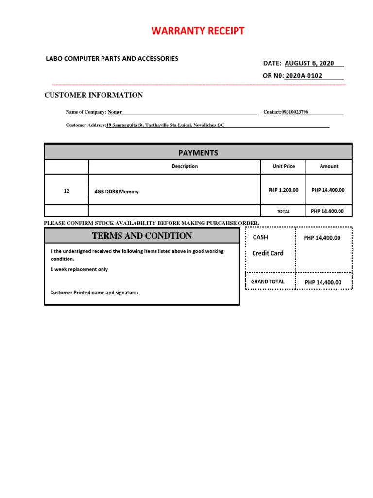 RESIBO | PDF
