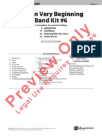 Belwin Very Beginning Band Kit #6: Preview Only
