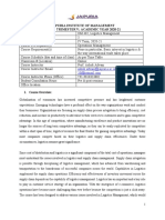 Logistics Management - Revised Student - 2020 - Batch (2019-21) - 20.7.2020
