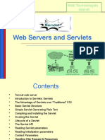 Web Servers and Servlets: Web Technologies Unit-III
